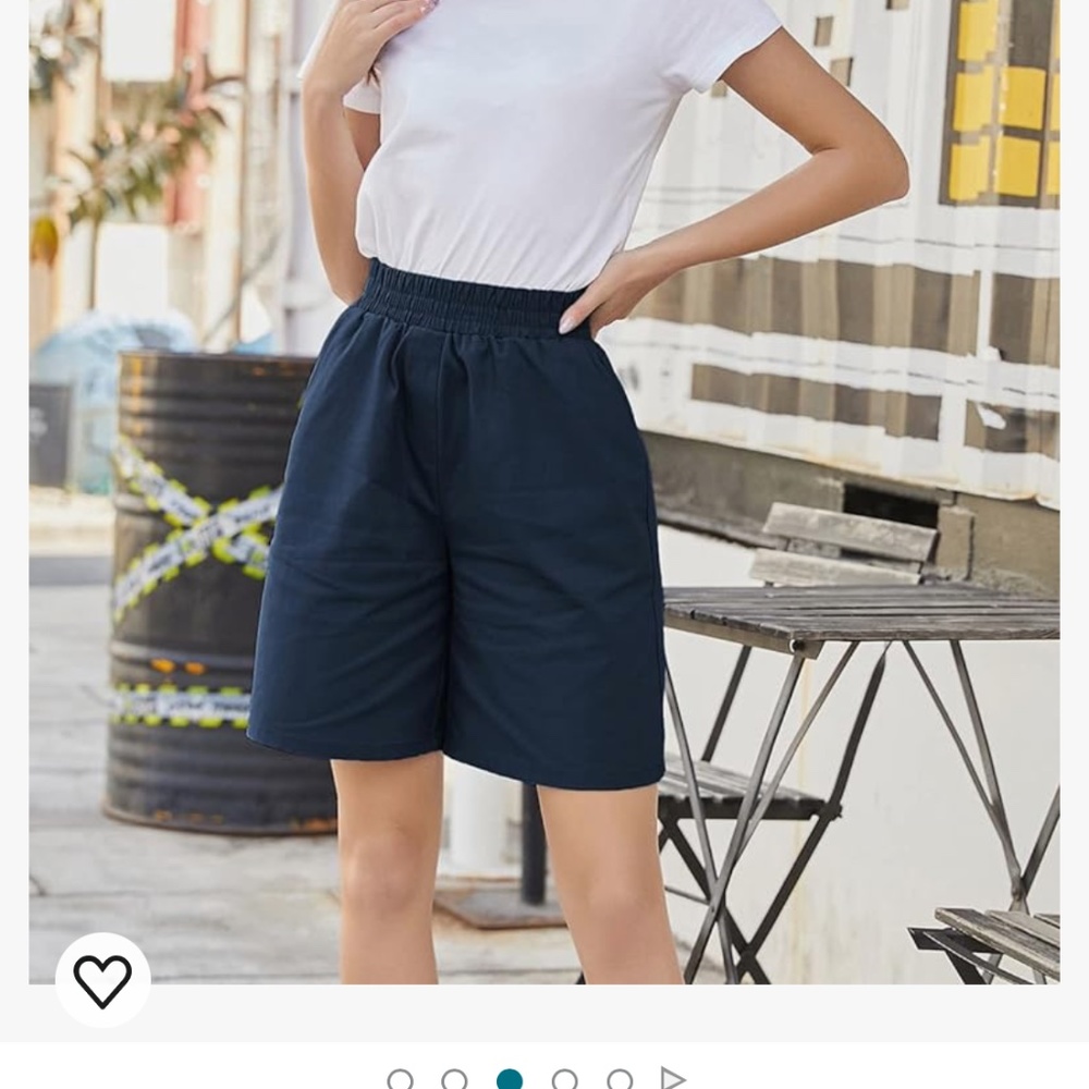 Navy Blue Shorts